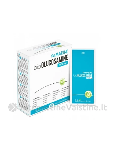BIOGLUCOSAMINE Marine 1500mg milt. N20, N20 | internetinevaistine.lt