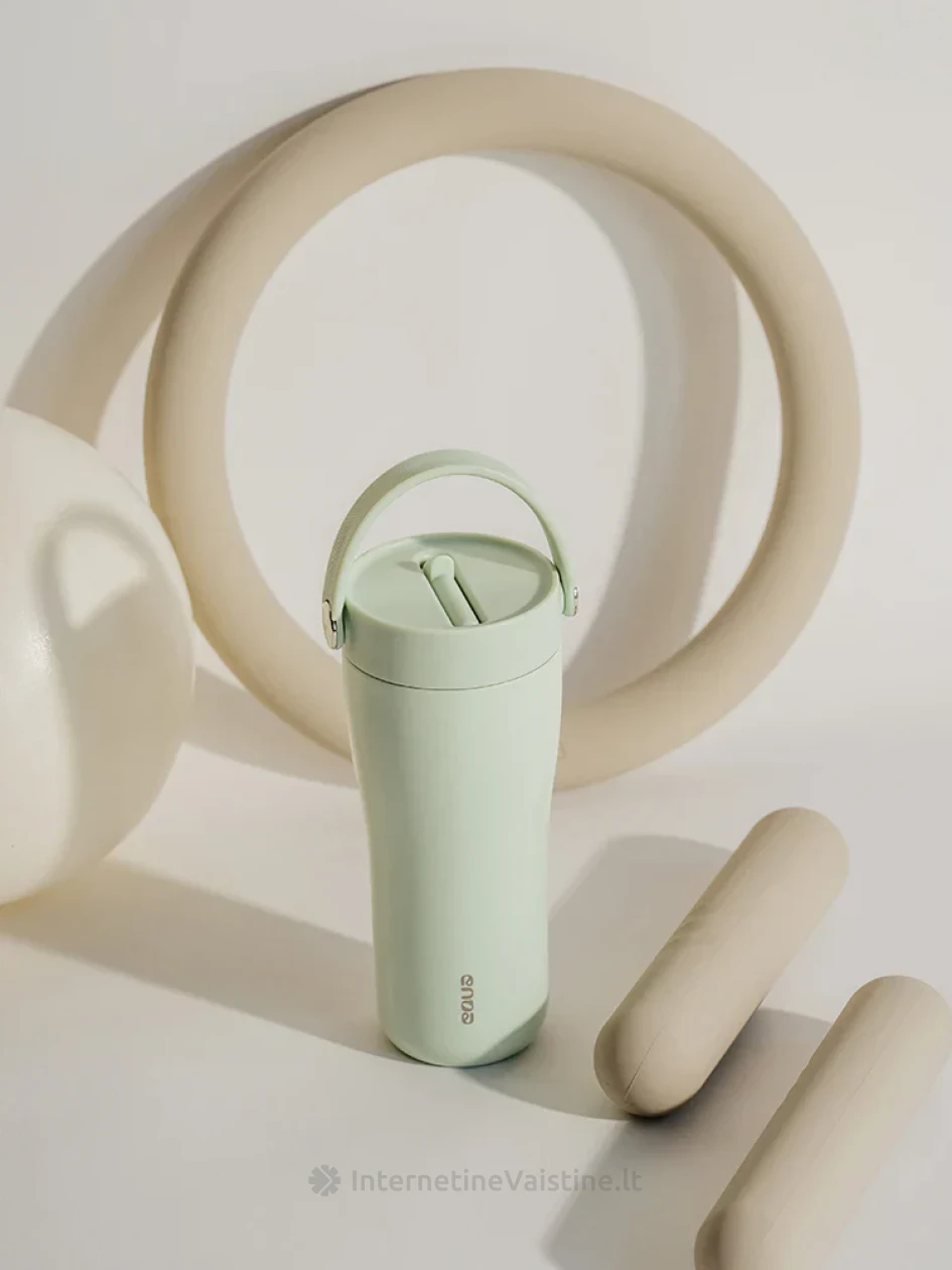 EQUA CARRY puodelis Mint, 600 ml | internetinevaistine.lt