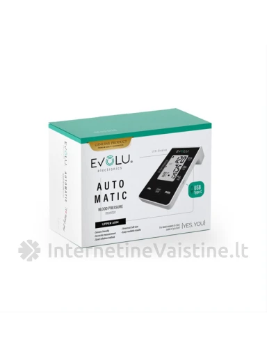 Kraujo sp. matuoklis EVOLU Automatic DBP-6177, Vnt | internetinevaistine.lt