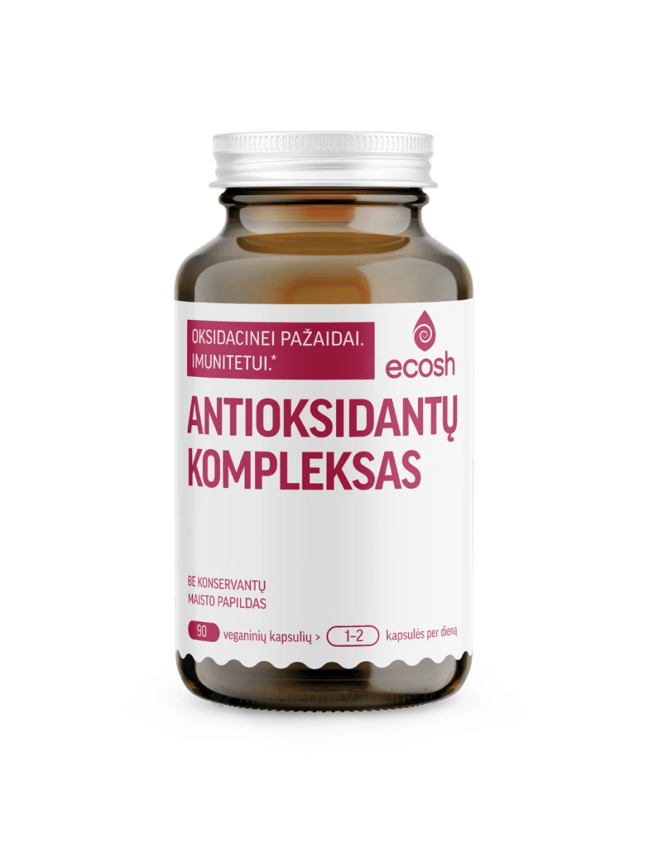ECOSH antioksidantų kompleksas kaps. N90 | internetinevaistine.lt