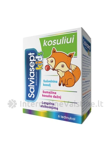 LEDINUKAI SALVIASEPT KIDS KOSULIUI N6, 6 vnt. | internetinevaistine.lt