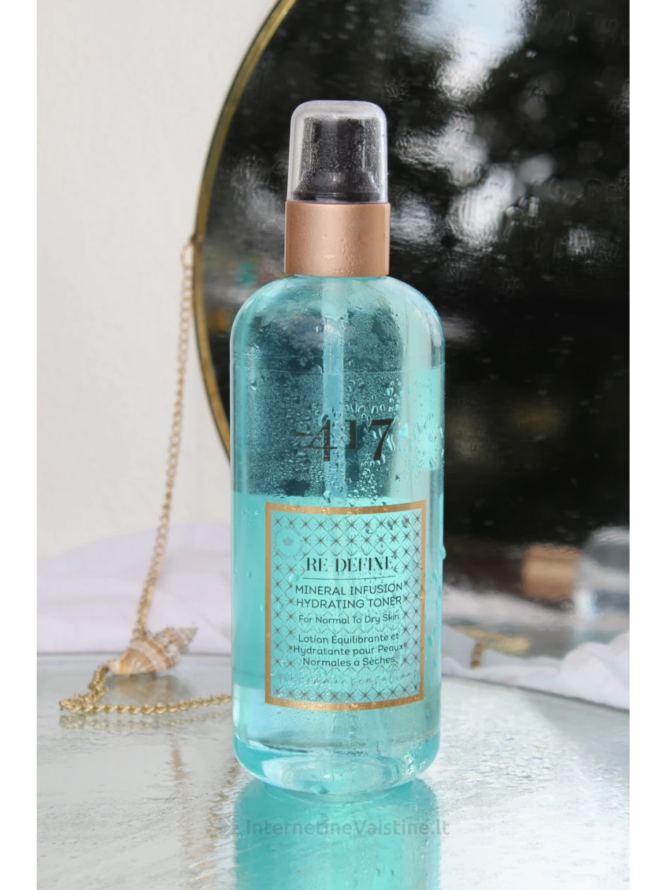 MINUS 417 Re Define Micro Luffa Infusion Hydrating Toner - MINERALINIS DRĖKINANTIS TONIKAS 350 ml, Vnt | internetinevaistine.lt