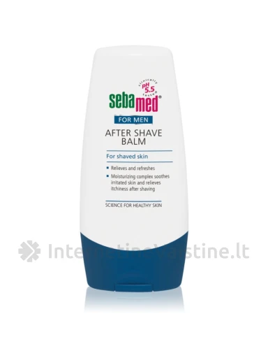 SEBAMED For Men balzamas po skutimosi, 100 ml | internetinevaistine.lt