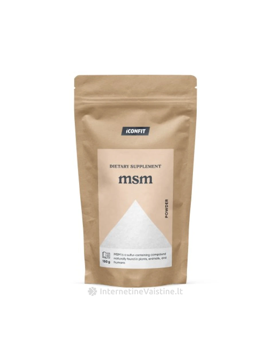 ICONFIT MSM milteliai, 150 g | internetinevaistine.lt
