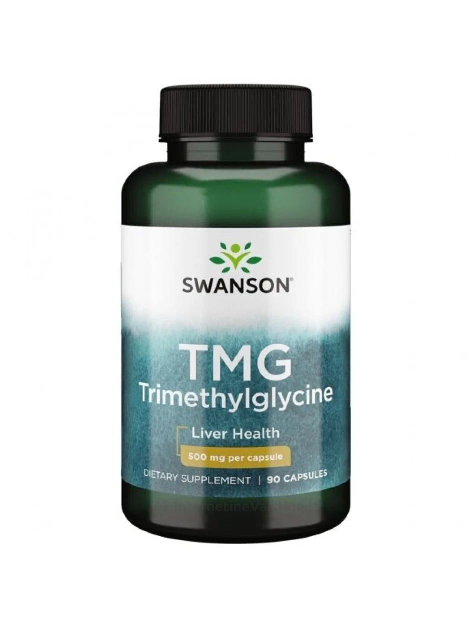 SWNANSON BETAINAS TMG (natūralus) 500 mg, 90 kapsulių | internetinevaistine.lt