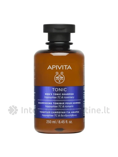 APIVITA šampūnas vyrams, toniz., 250 ml, Vnt | internetinevaistine.lt