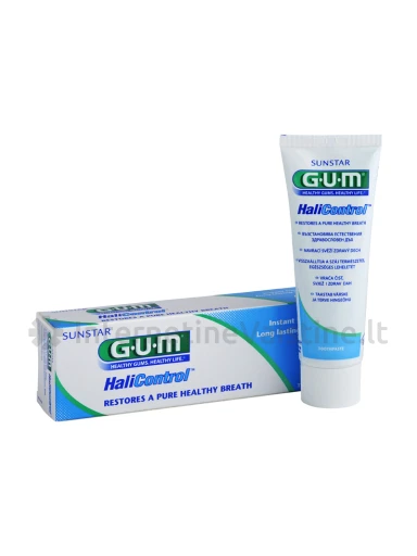 G.U.M.® (3040) Halicontrol dantų pasta 75ml blogam burnos kvapui naikinti, N1 | internetinevaistine.lt