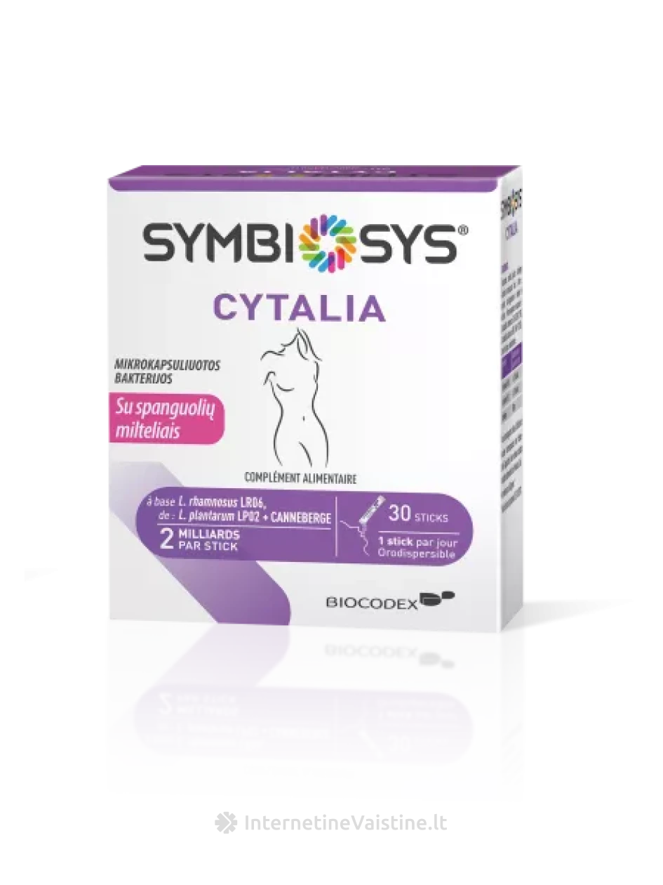 SYMBIOSYS maisto papildas milteliais CYTALIA, 30 pakelių | internetinevaistine.lt