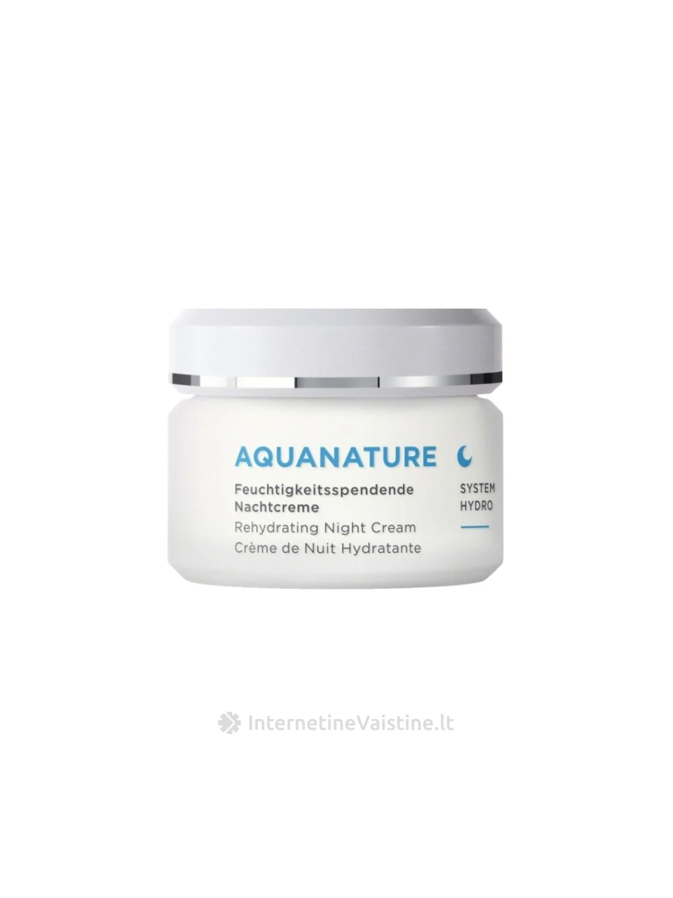 ANNEMARIE BORLIND AquaNature kremas nakt. hidrat., 50 ml, Vnt | internetinevaistine.lt