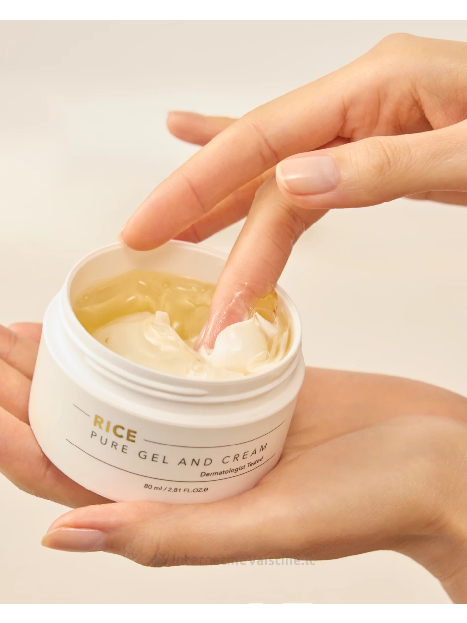 THANK YOU FARMER Rice Pure Gel and Cream, 80 ml | internetinevaistine.lt