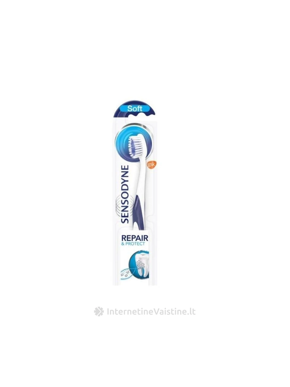 Dantų šep. SENSODYNE Repair & Protect (Soft) N1 | internetinevaistine.lt