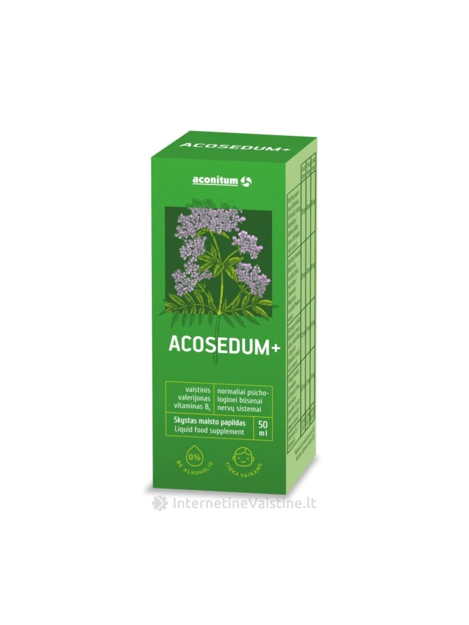 ACOSEDUM+ ger. lašai, 50 ml | internetinevaistine.lt