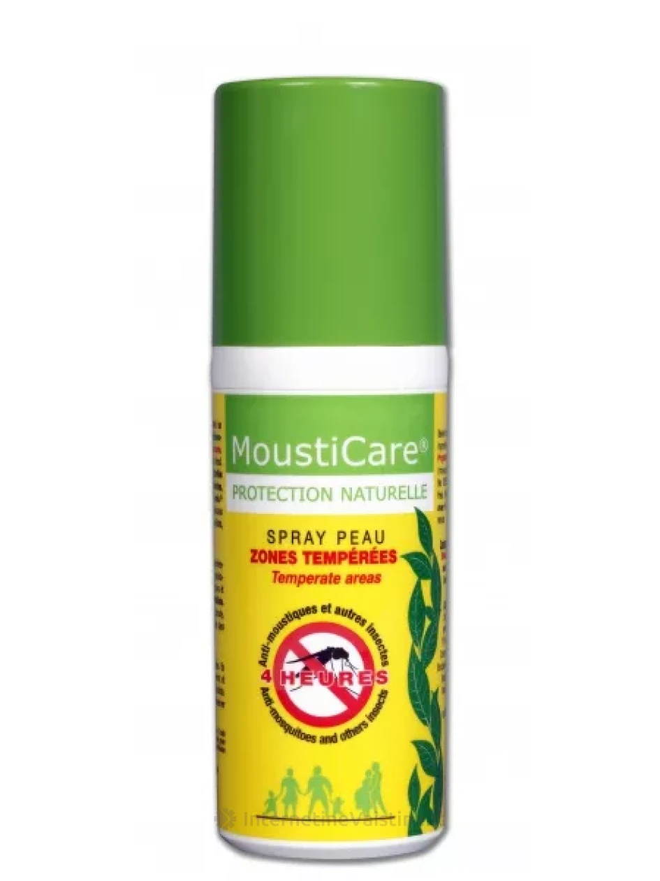 MOUSTICARE repelentas nuo uodų, erkių, mašalų puršk., 50 ml, Vnt | internetinevaistine.lt