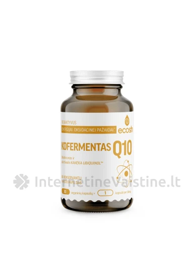 ECOSH Kofermentas Q10 kaps. N30 | internetinevaistine.lt