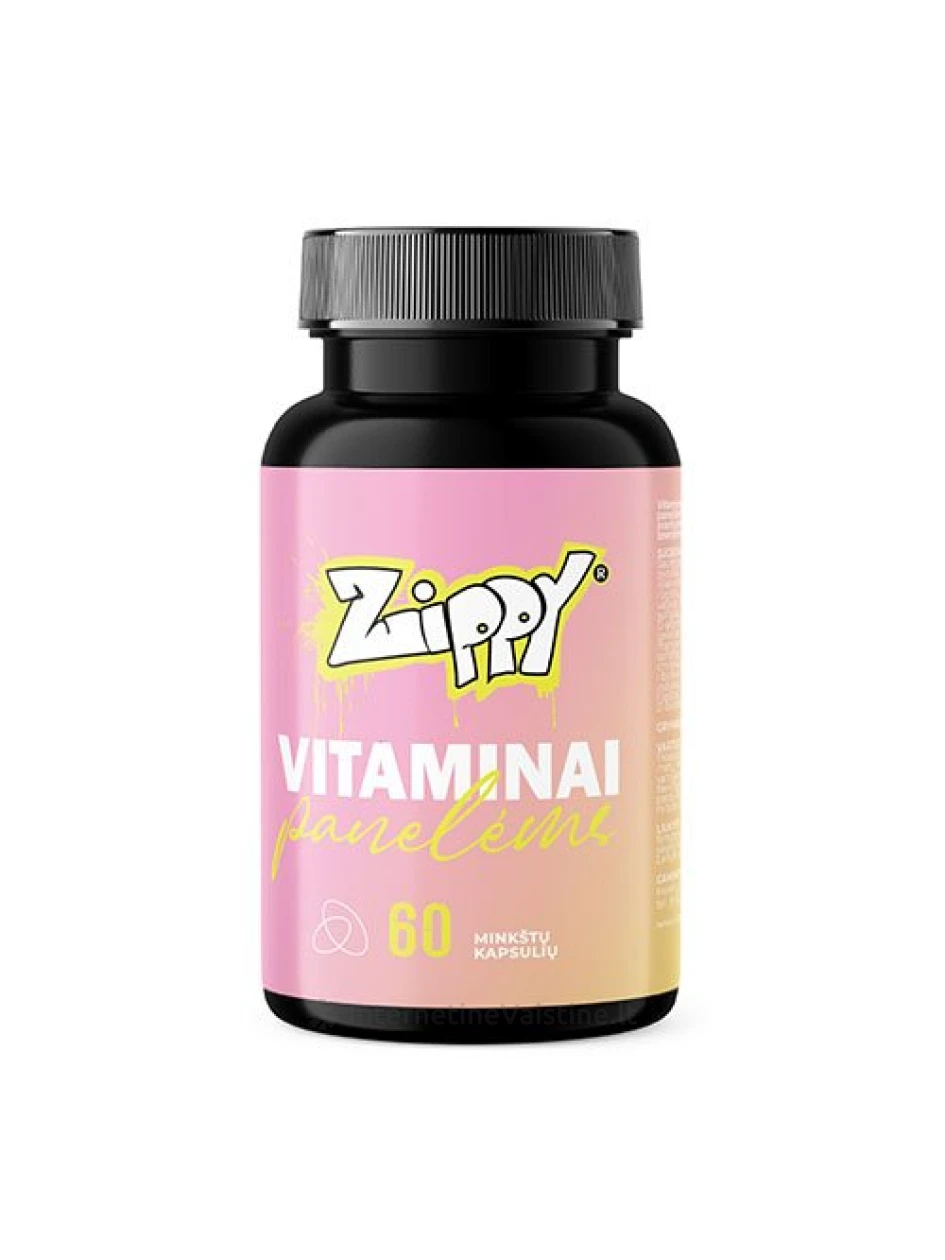 ZIPPY vitaminai panelėms kaps. N60 | internetinevaistine.lt