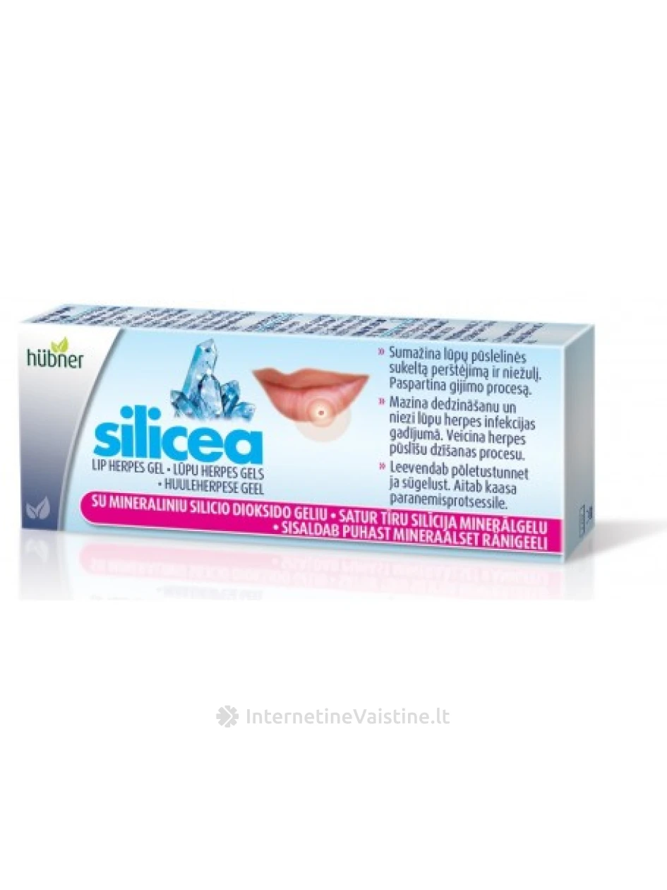SILICEA Lip Herpes gel, 5 g, Vnt | internetinevaistine.lt