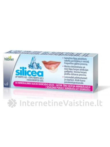 SILICEA Lip Herpes gel, 5 g, Vnt | internetinevaistine.lt