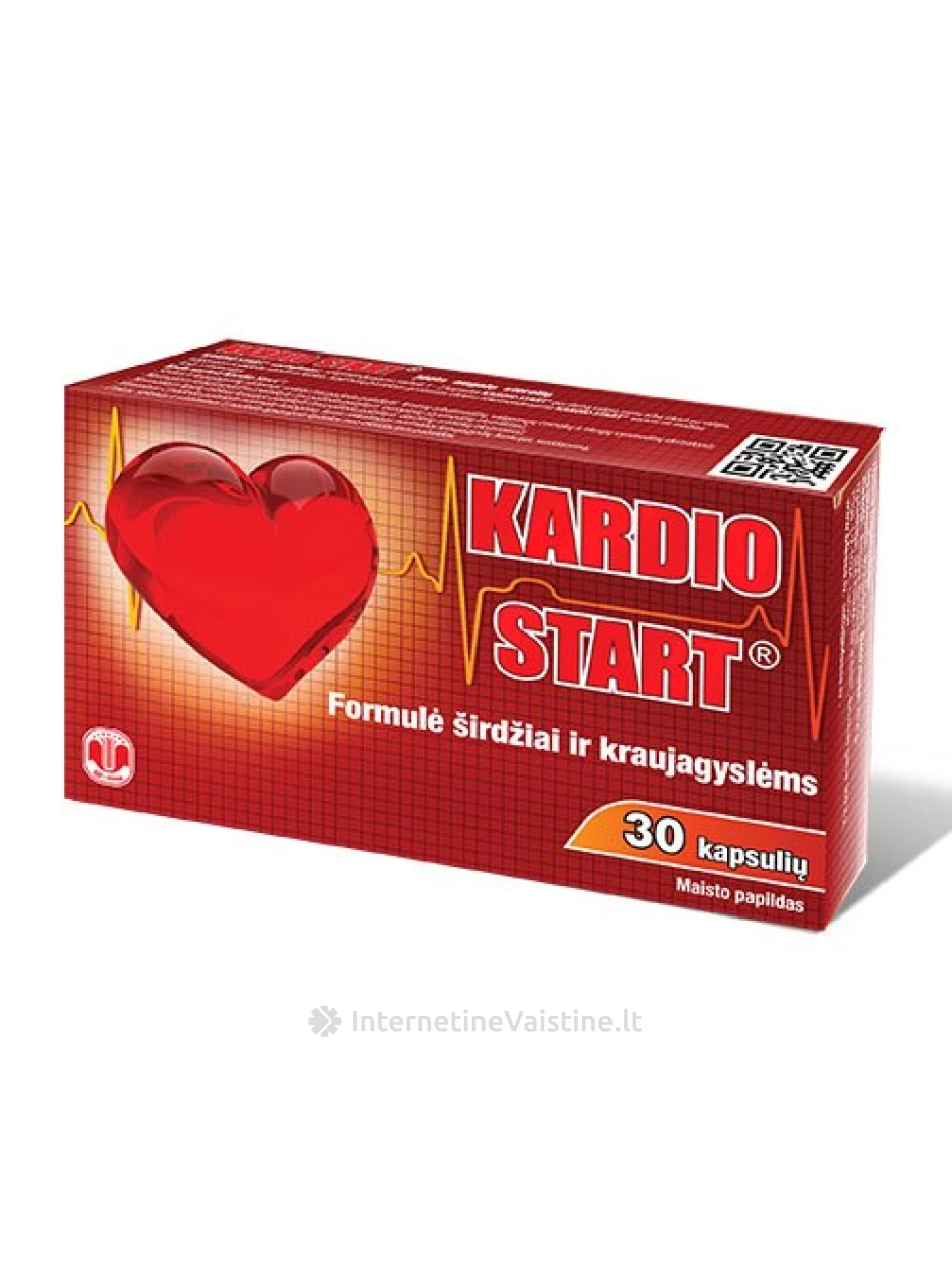 KARDIO START kaps. N30, 30 vnt. | internetinevaistine.lt