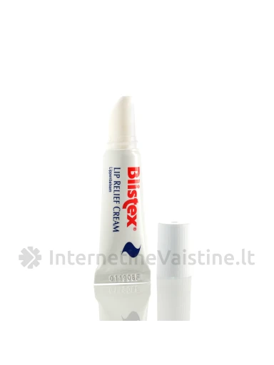 BLISTEX LIP RELIEF CREAM lūpų balzamas, SPF15, 6g | internetinevaistine.lt