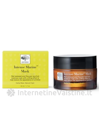 NEW NORDIC Intense Marine kaukė veidui, 50 ml | internetinevaistine.lt