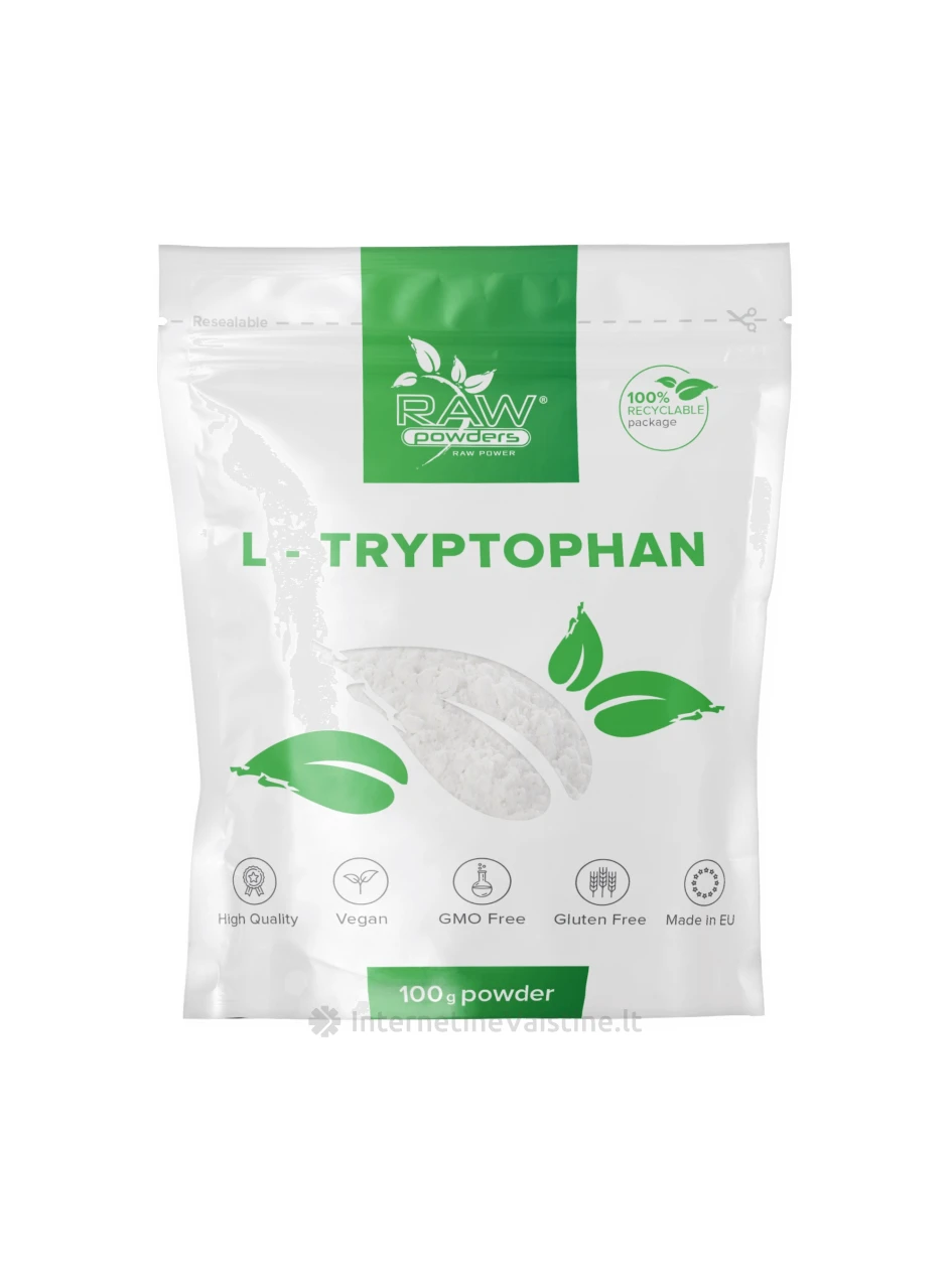 L-triptofano milteliai (100 g), N1 | internetinevaistine.lt