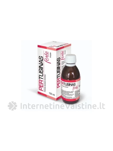 PERTUSINAS Forte sir. 100ml | internetinevaistine.lt