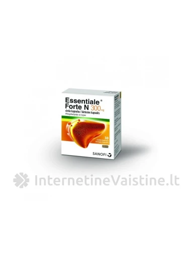 ESSENTIALE FORTE N 300MG KAPS. N30 | internetinevaistine.lt