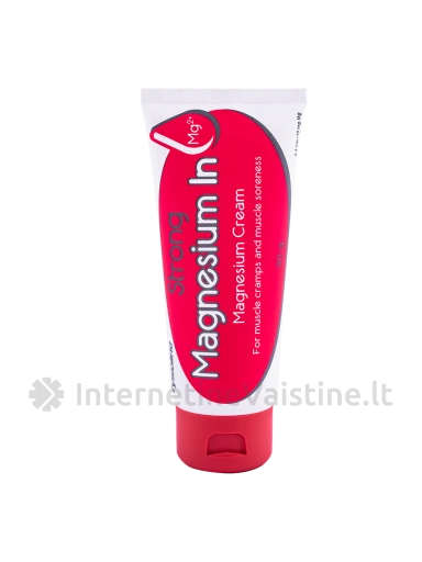 Ice Power STRONG MAGNESIUM IN - intensyvaus poveikio kremas su magniu, 90g | internetinevaistine.lt