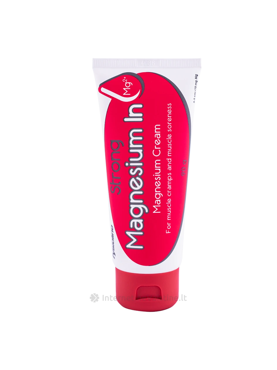 Ice Power STRONG MAGNESIUM IN - intensyvaus poveikio kremas su magniu, 90g | internetinevaistine.lt