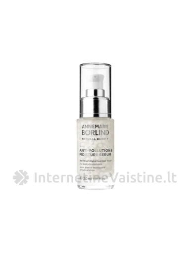 ANNEMARIE BORLIND Anti-Pollution & Moisture serumas dehidr. odai, 30 ml, Vnt | internetinevaistine.lt
