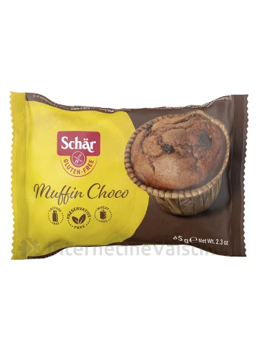 Schär MUFFIN CHOCO - šokoladinis keksiukas be glitimo, 65g | internetinevaistine.lt