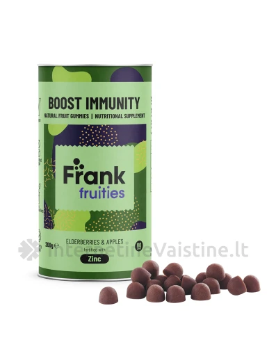 FRANK FRUTTIES Boost Immunity guminukai N80, 80 vnt. | internetinevaistine.lt
