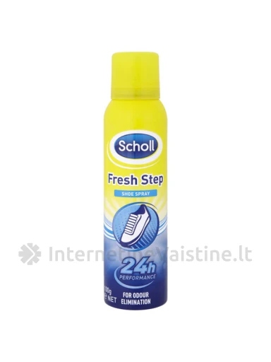 SCHOLL FRESH STEP batų purškiamas dezodorantas, 150 ml, Vnt | internetinevaistine.lt