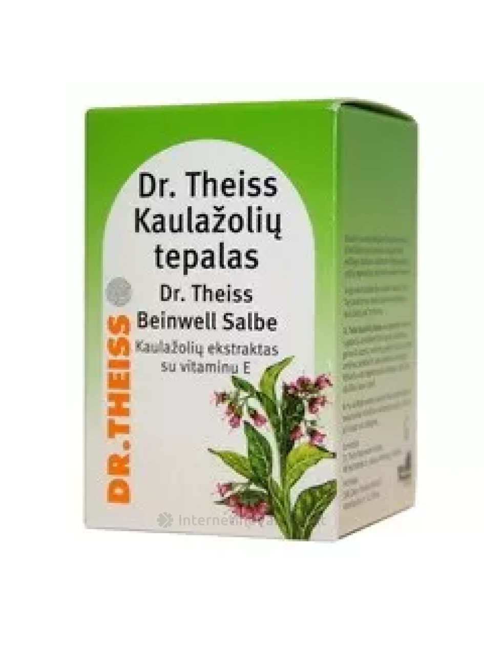DR. THEISS BEINWELL SALBE su vitaminu E, 50 g | internetinevaistine.lt