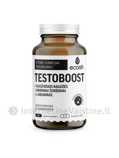 ECOSH Testoboost kaps. N90 | internetinevaistine.lt