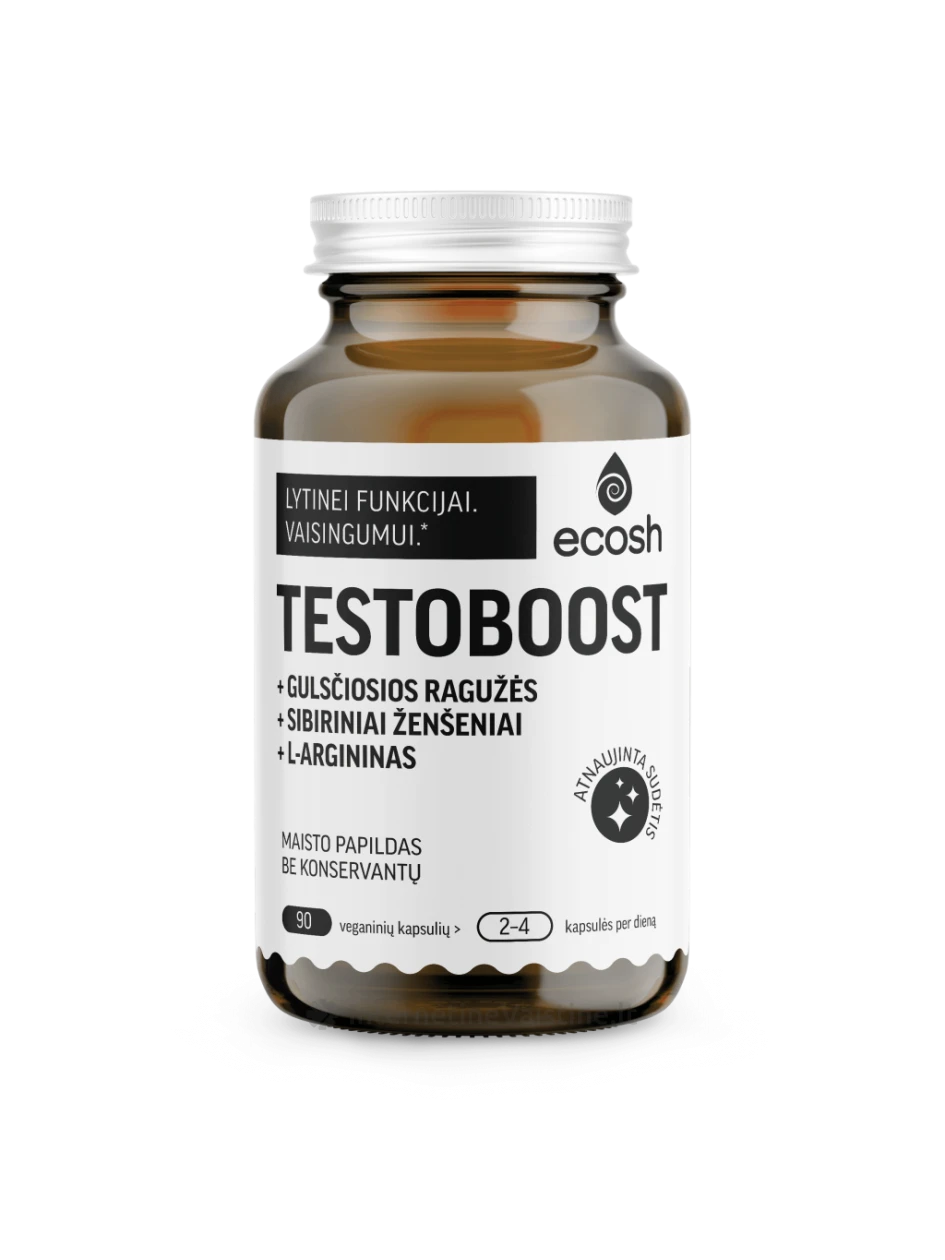 ECOSH Testoboost kaps. N90 | internetinevaistine.lt