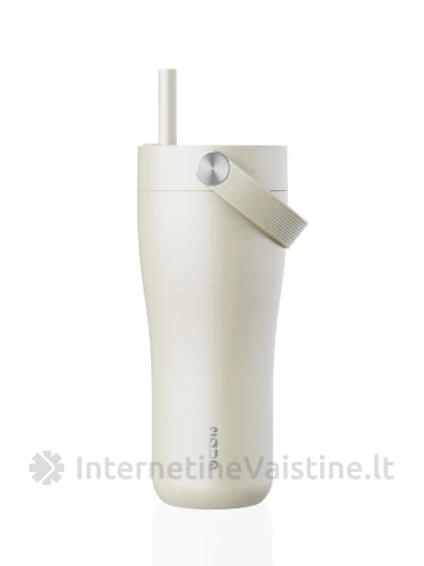 EQUA CARRY puodelis Off-White, 600 ml | internetinevaistine.lt