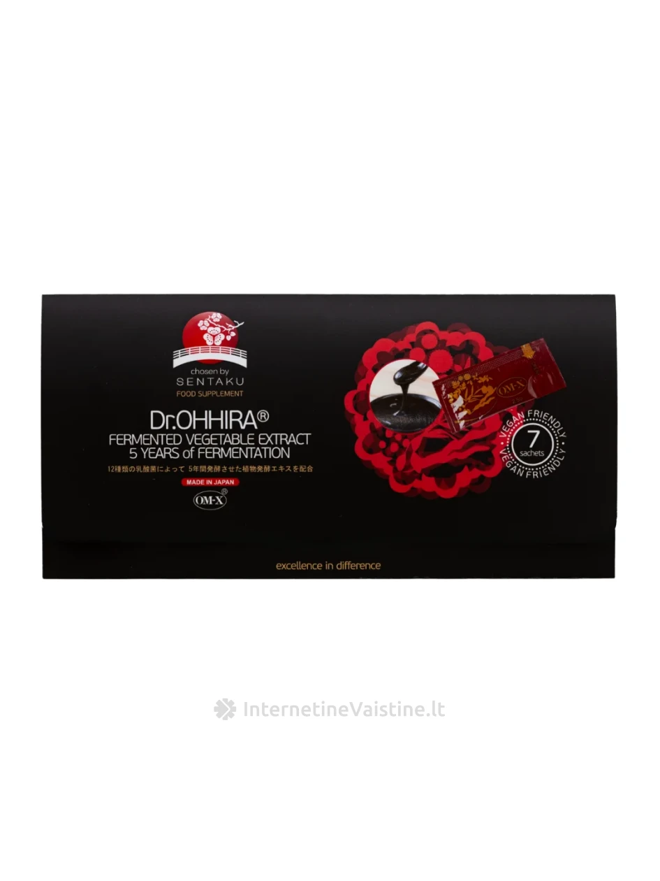 Dr. OHHIRA fermentuotas ekstraktas, N7 | internetinevaistine.lt
