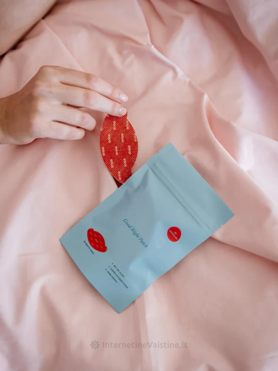 EQUA miego lipdukai lūpoms Good Night Patches N30 | internetinevaistine.lt