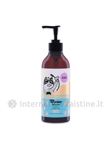 YOPE natūr. dušo želė Žiemos delikatesai, 400 ml, Vnt | internetinevaistine.lt
