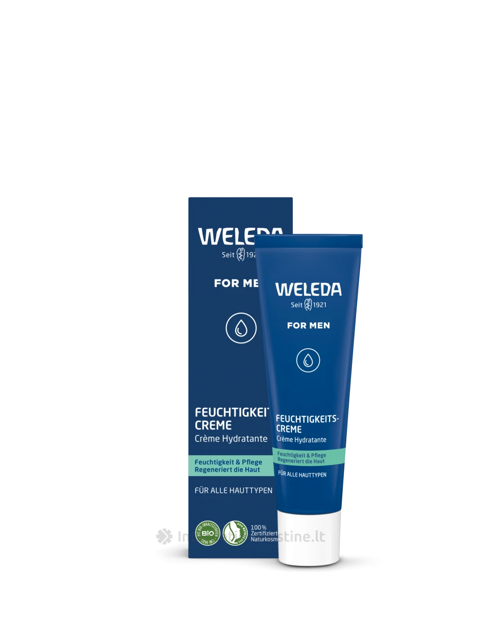 WELEDA MEN kremas drėkinamas vyrams, 30 ml | internetinevaistine.lt
