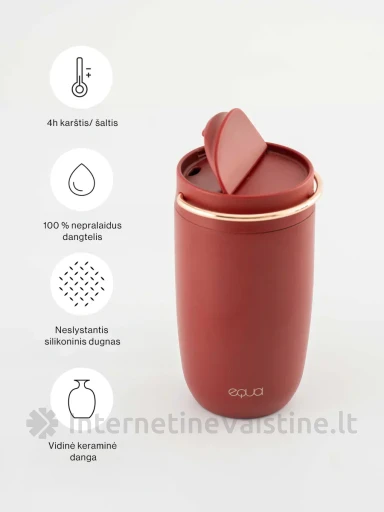 EQUA Termo puodelis Wine-Not, 300 ml | internetinevaistine.lt
