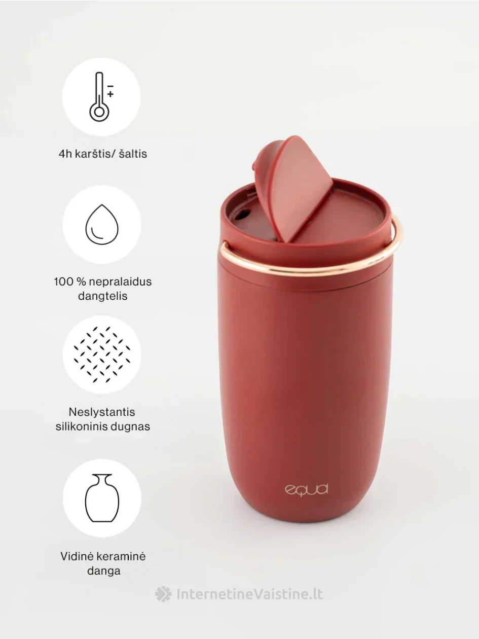 EQUA Termo puodelis Wine-Not, 300 ml | internetinevaistine.lt