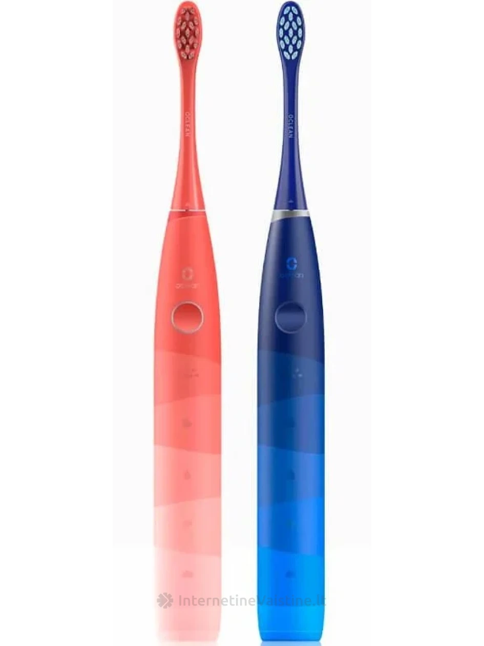 CLEAN Electric Toothbrush Find Dou Set red/blue El. dantų šep. rinkinys N2, Vnt | internetinevaistine.lt