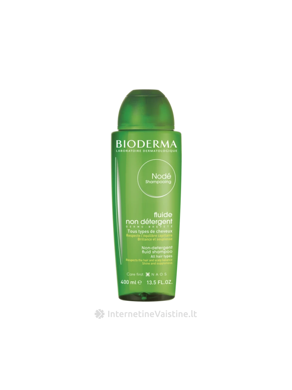 NODE FLUID šampūnas v/t plauk. kasdien. naudoj., 400 ml, N1 | internetinevaistine.lt