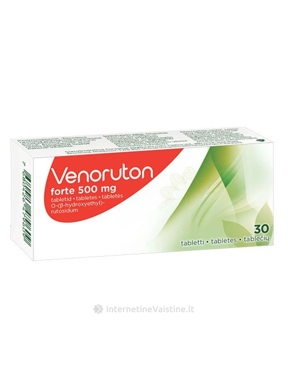 VENORUTON FORTE 500mg tab. N30 | internetinevaistine.lt