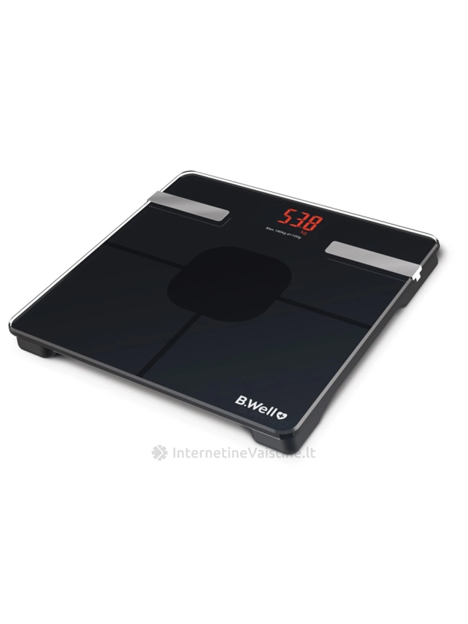 B.WELL TH-168BT KŪNĄ ANALIZUOJANČIOS - DIAGNOSTINĖS SVARSTYKLĖS, N1 | internetinevaistine.lt