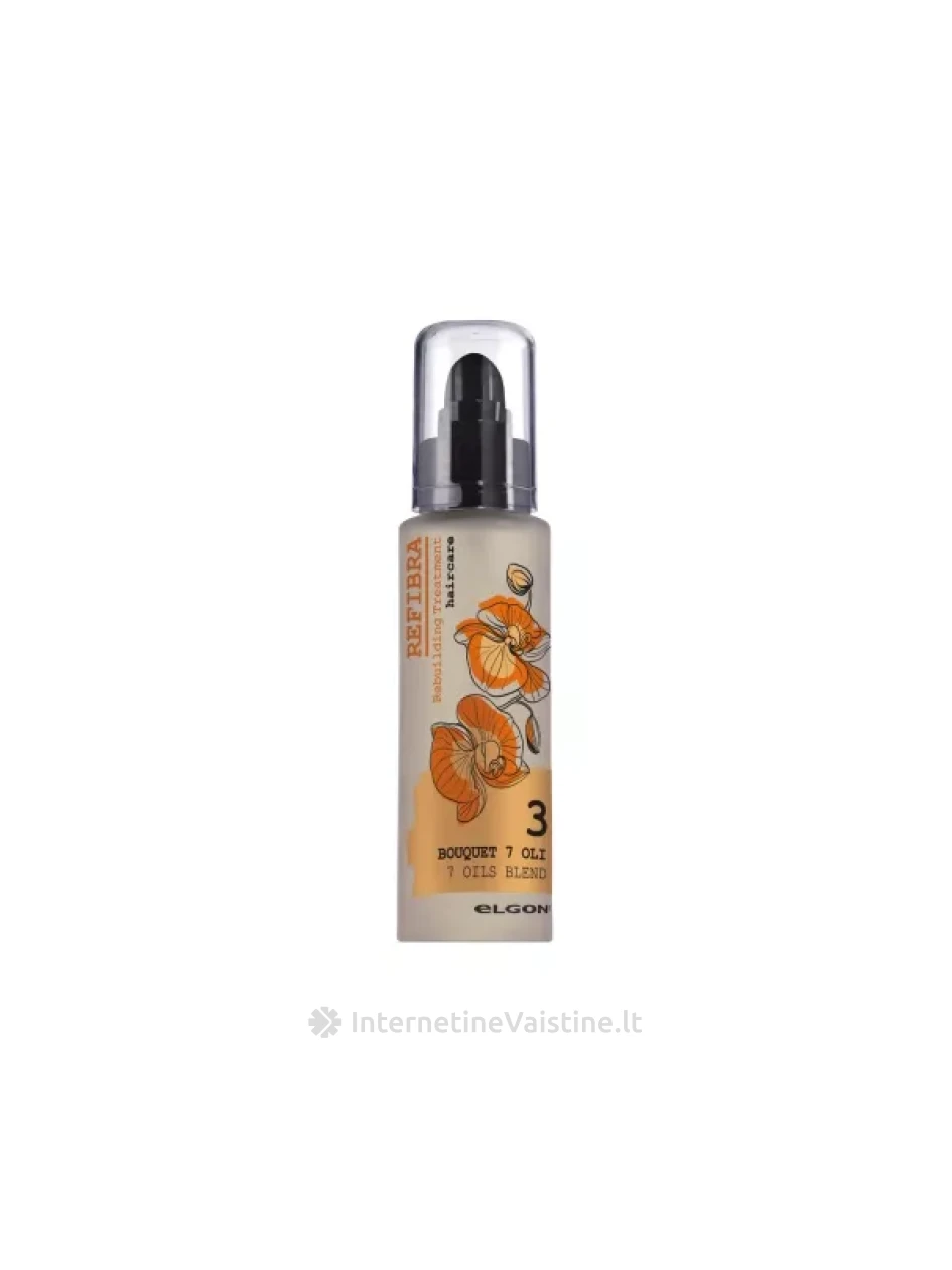 ELGON plaukų aliejus REFIBRA 7 OILS BLEND, 50 ml, Vnt | internetinevaistine.lt