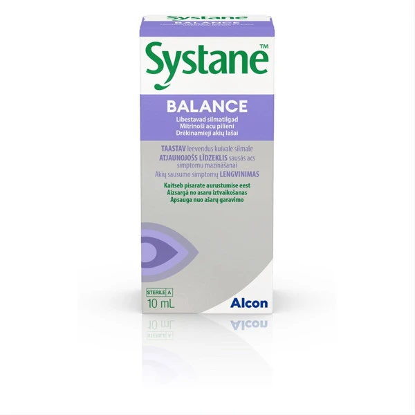 SYSTANE drėkinantys akių lašai BALANCE, 10 ml