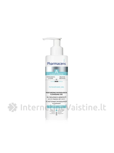 PHARMACERIS A,PHYSIOPURIC-GEL 190ml drėkin.fiziol.valomasis gelis, N1 | internetinevaistine.lt